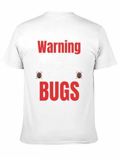 Camiseta Negra - Warning: Puedo Hablar de BUGS