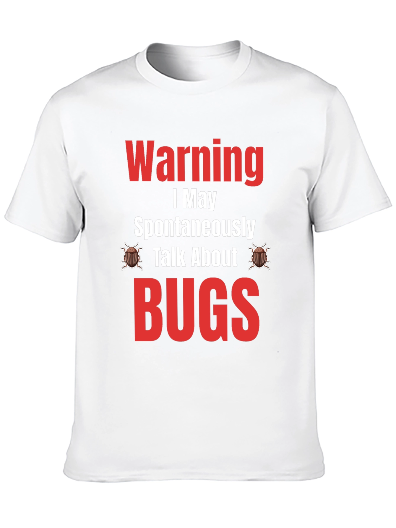 Camiseta Negra - Warning: Puedo Hablar de BUGS