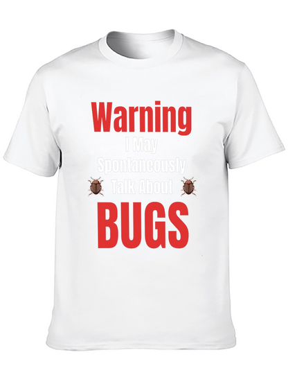 Camiseta Negra - Warning: Puedo Hablar de BUGS