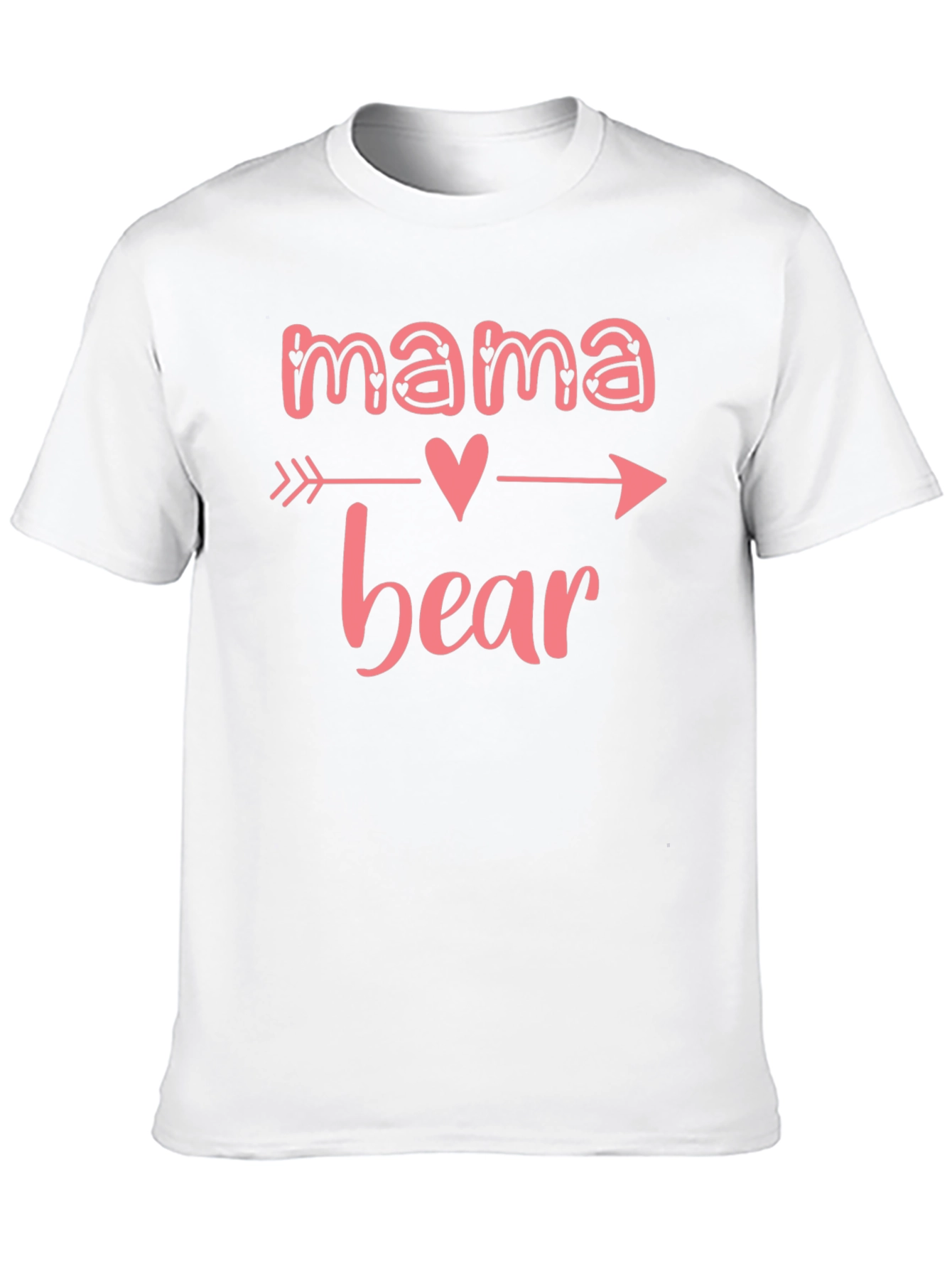 Camiseta Negra Mama Bear con Diseño de Flecha