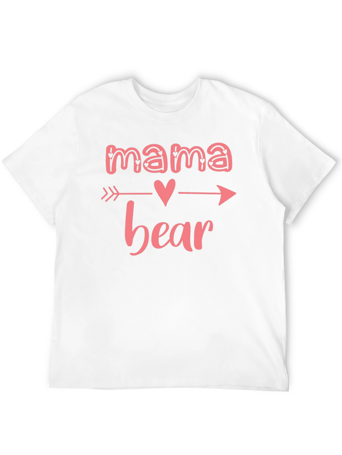 Camiseta Negra Mama Bear con Diseño de Flecha