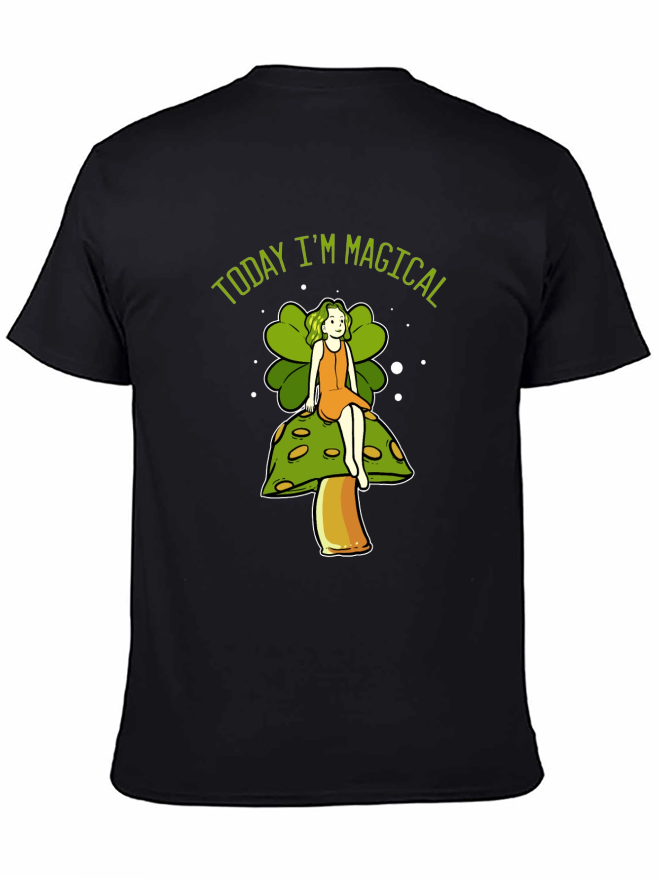 Camiseta Negra Mágica de San Patricio
