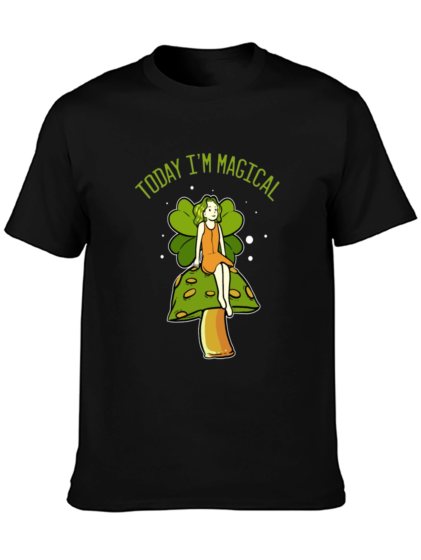 Camiseta Negra Mágica de San Patricio