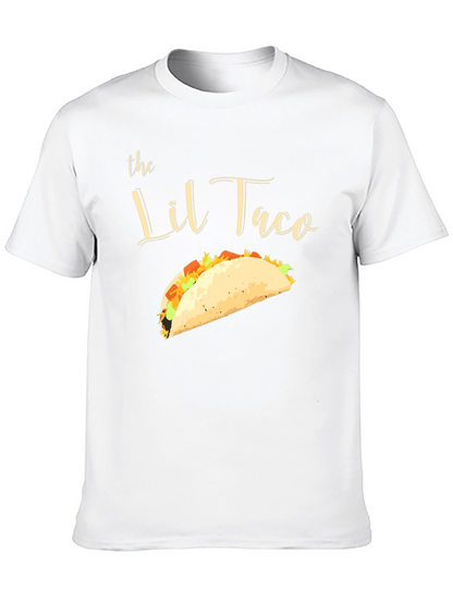 Camiseta Negra El Lil Taco - Diseño Divertido