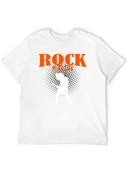 Camiseta Negra Rock is my life