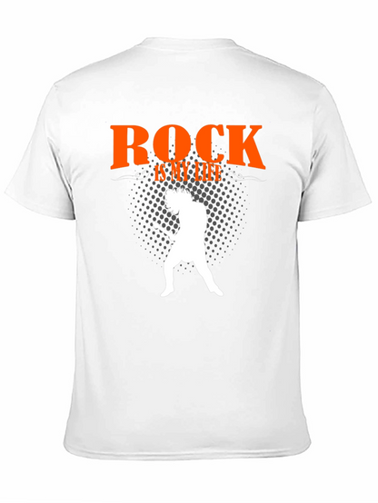 Camiseta Negra Rock is my life