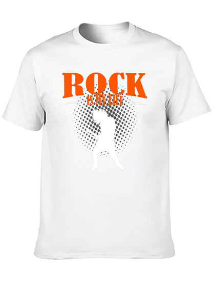 Camiseta Negra Rock is my life