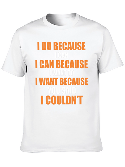 Camiseta Negra con Frase Motivacional en Naranja