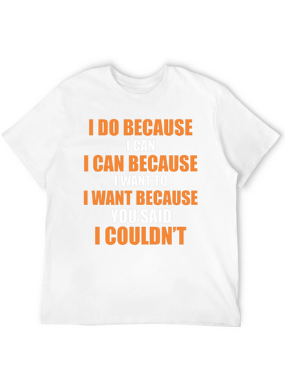 Camiseta Negra con Frase Motivacional en Naranja