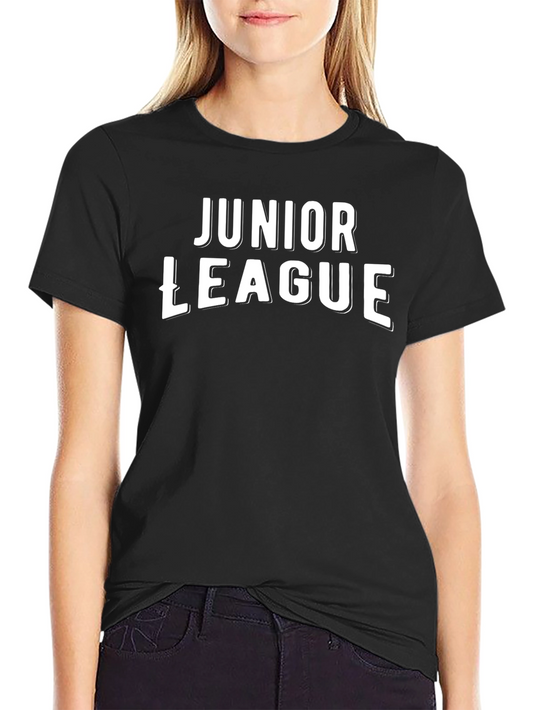 Camiseta Negra Junior League para Hombre