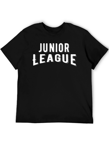 Camiseta Negra Junior League para Hombre