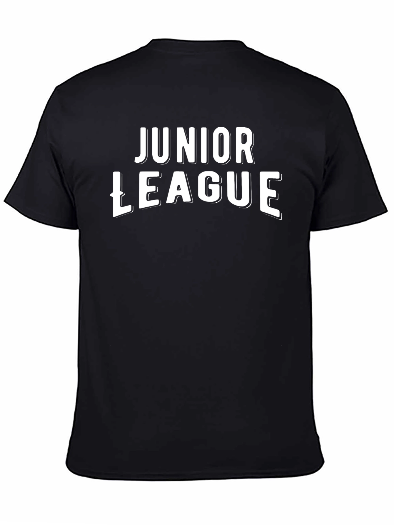 Camiseta Negra Junior League para Hombre