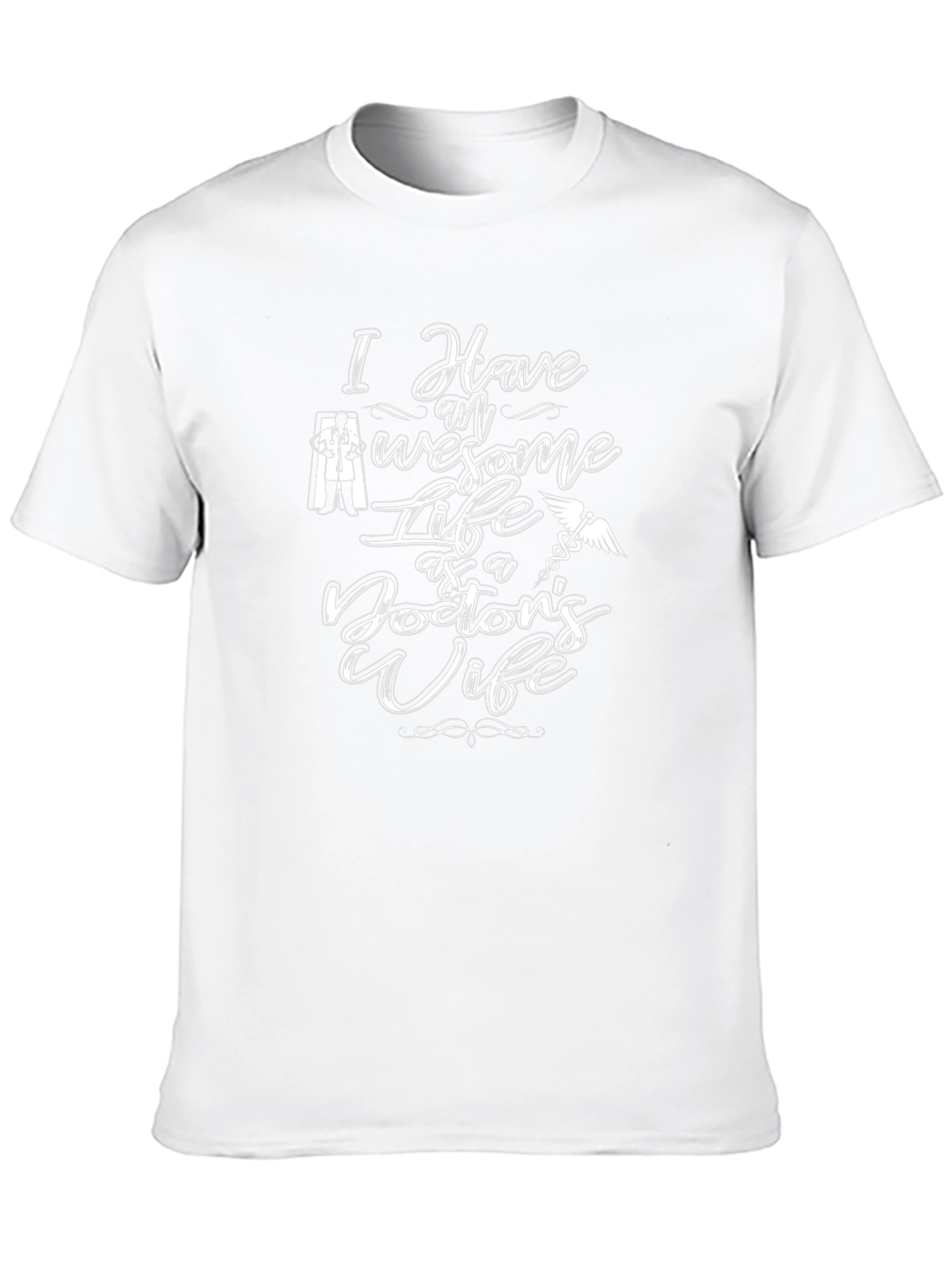 Camiseta Negra Esposa de Doctor